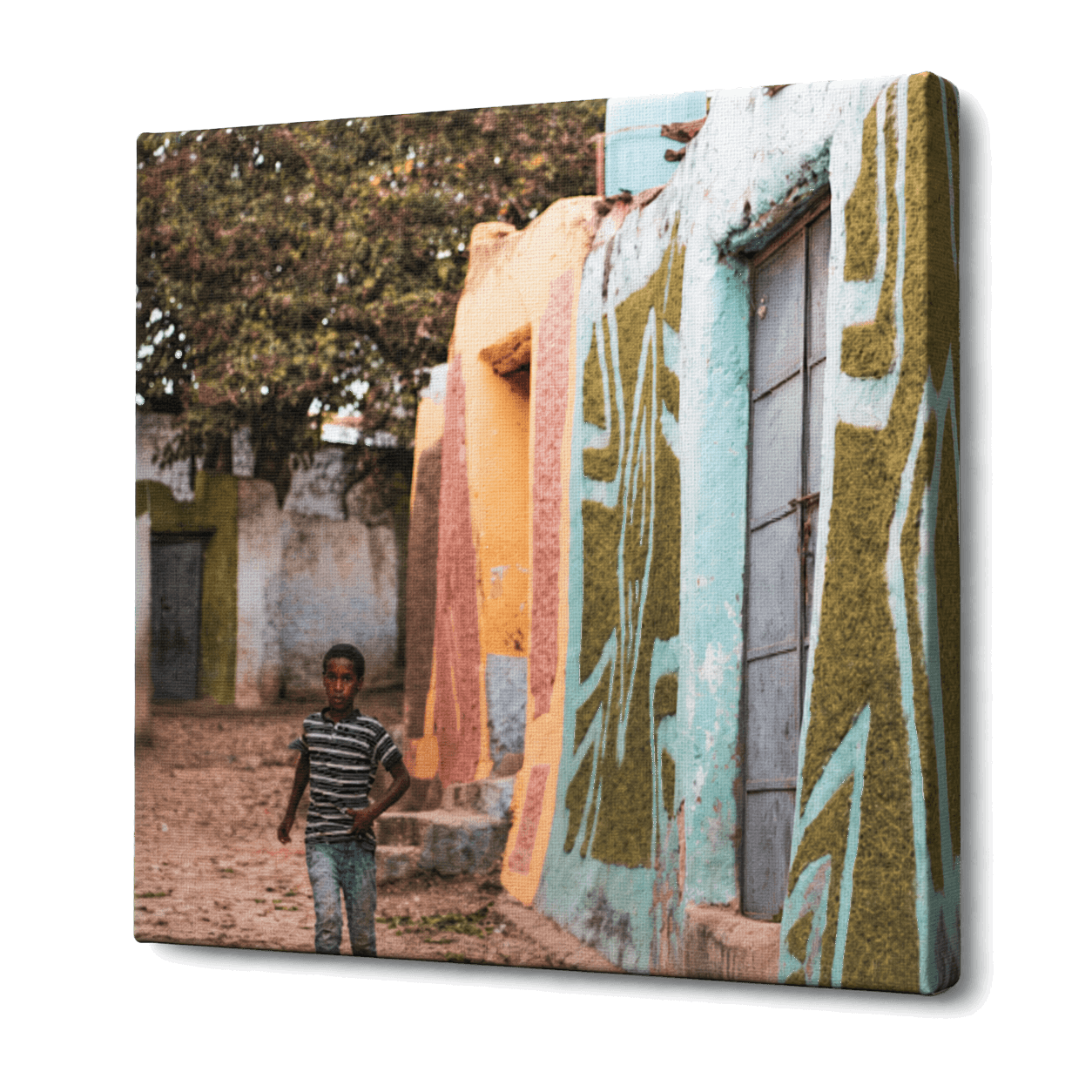 Ruelle colorée du vieux Harar